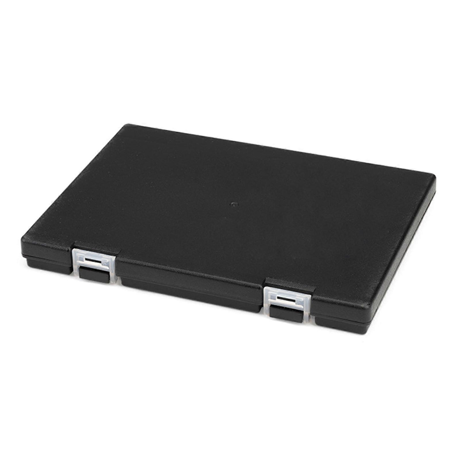 Fly Lures Container Fishing Lures Box with Dividers Organizers Box Double Side Portable Jig Head Hook Baits Storage Case Multicolor