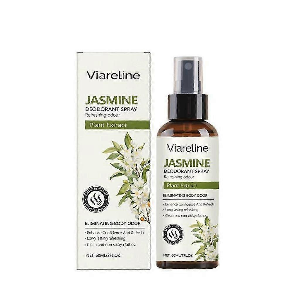 Jasmine Deodorant Spray Refreshing Odor Plant Extract Eliminating Body Odor