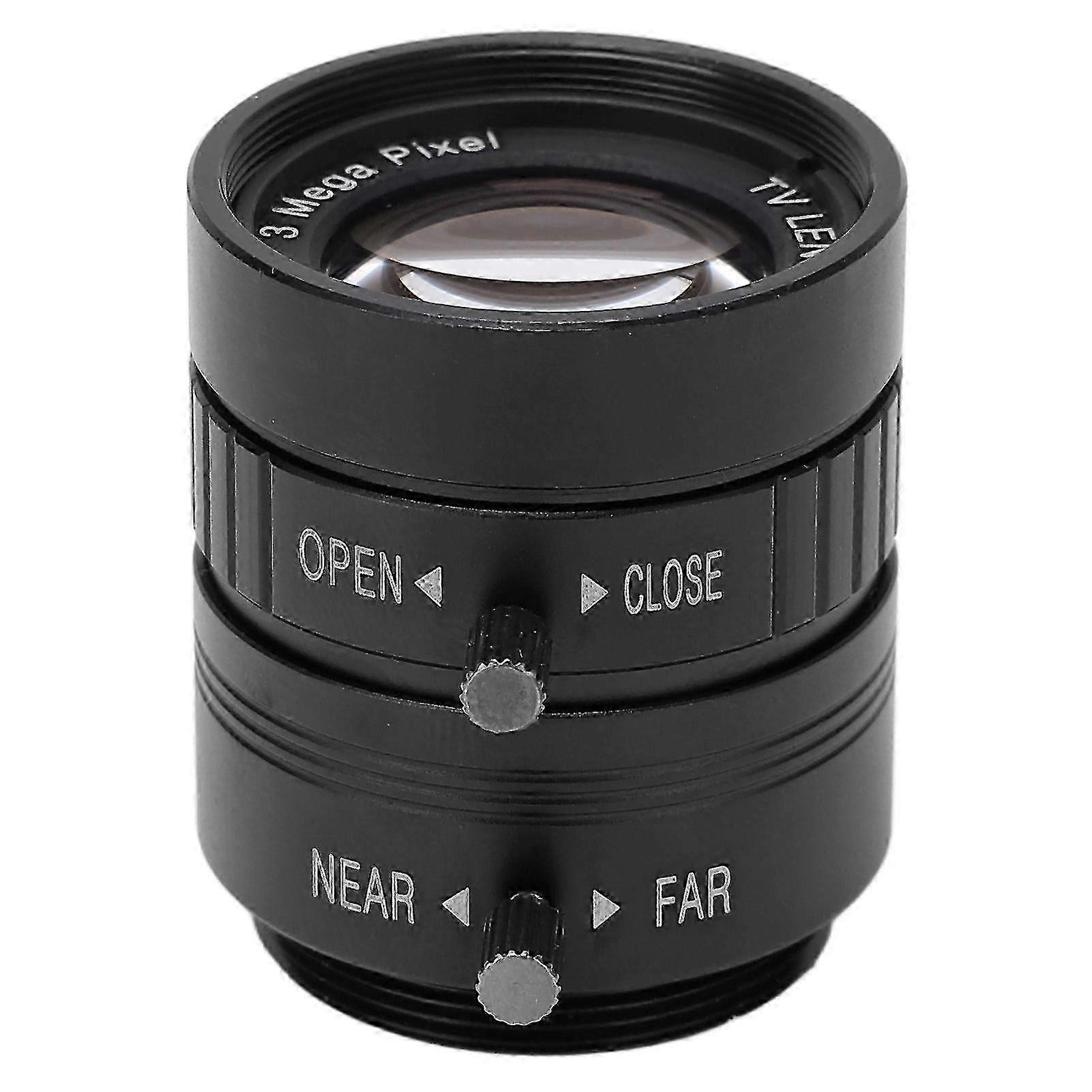 25mm Focal Length 3MP Camera Lens with Manual Focus & Adjustable Aperture for High Definition Images