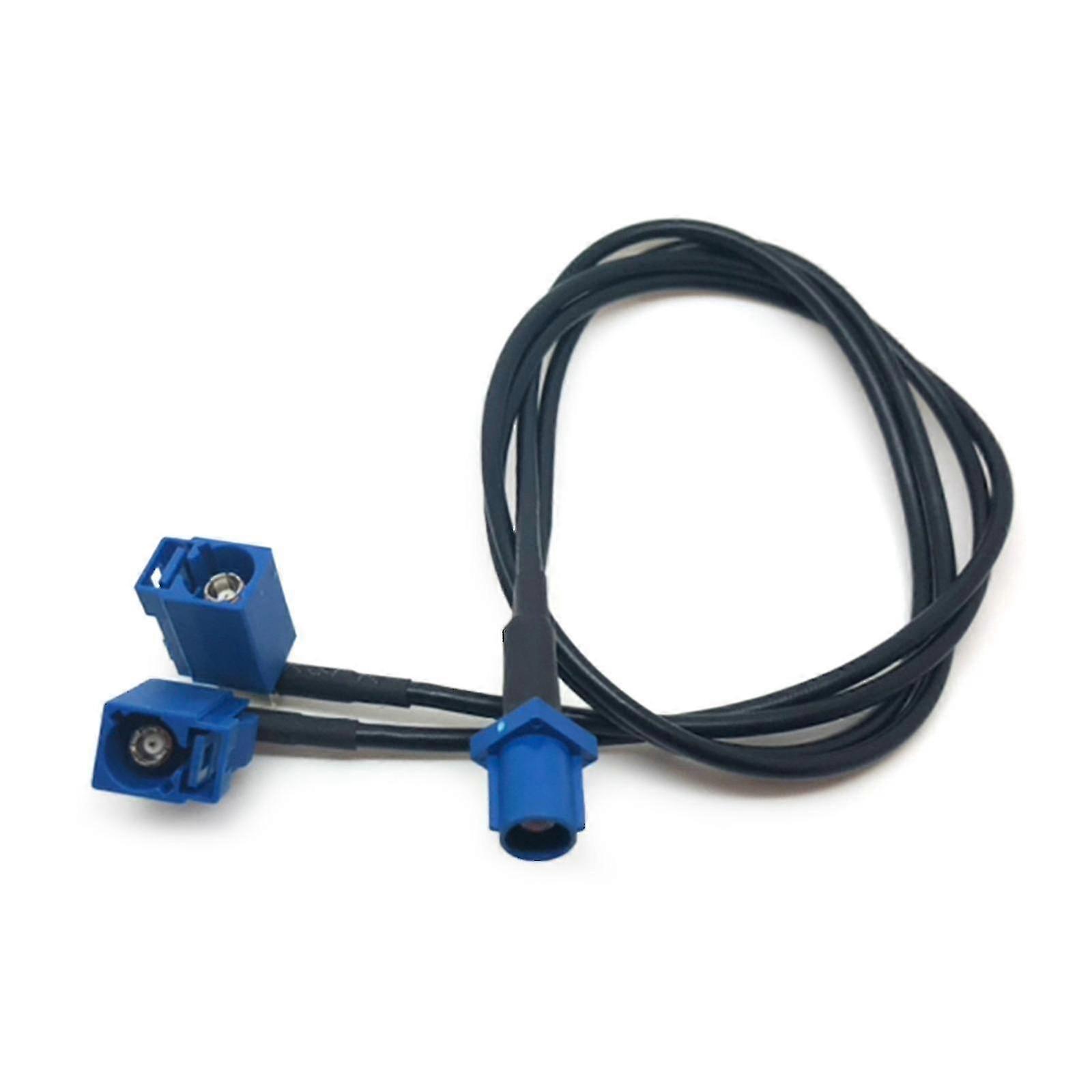 Fakra coaxial splitter for automotive antenna systems