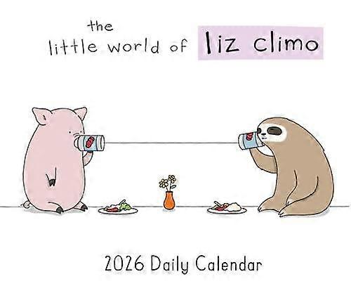 Liz Climo kis világa 2026-os napi naptár Liz Climo naptárfüzetéből