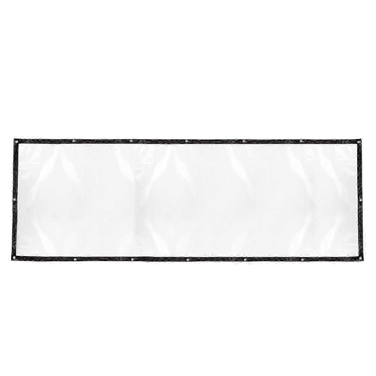 1*3 meters/black edging ) transparent rainproof shed cloth, PE material. Note: