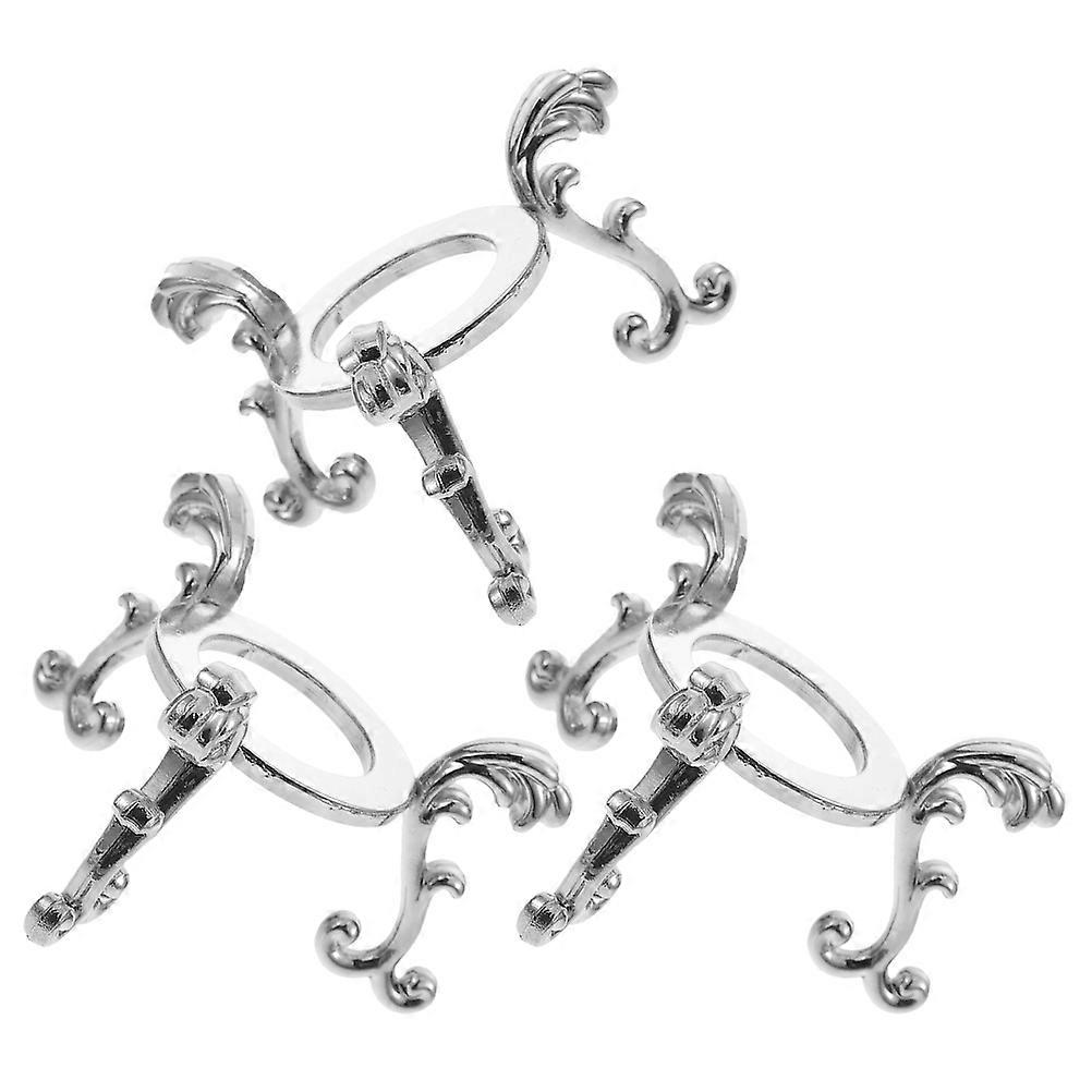 Sphere Display Stand Metal Holder for 3Pcs Crystal Ball Support