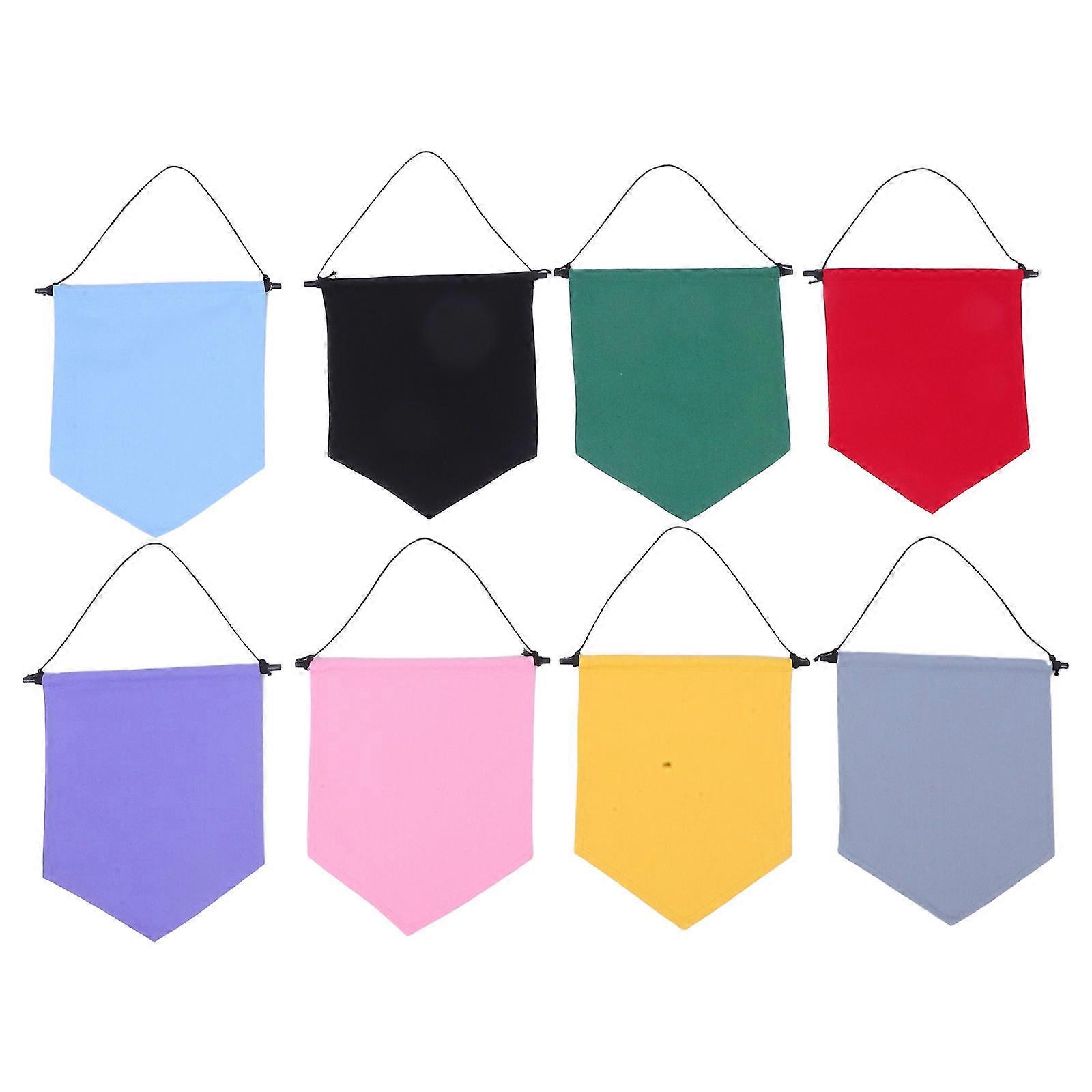 Canvas Pin Holder Display for Storage 8Pcs Enamel Brooch Pin Organizer