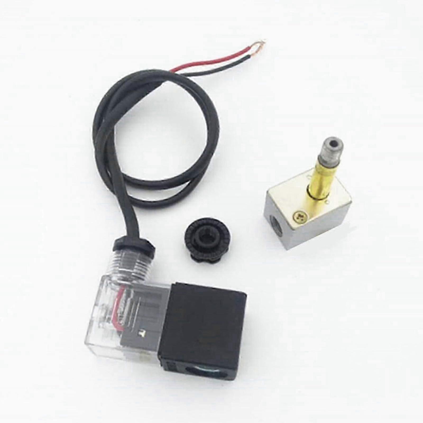 Practical Mute Oil-free Air Compressor Replacement Solenoid Valve One-way Valve for Power-off Venting Exhaust System