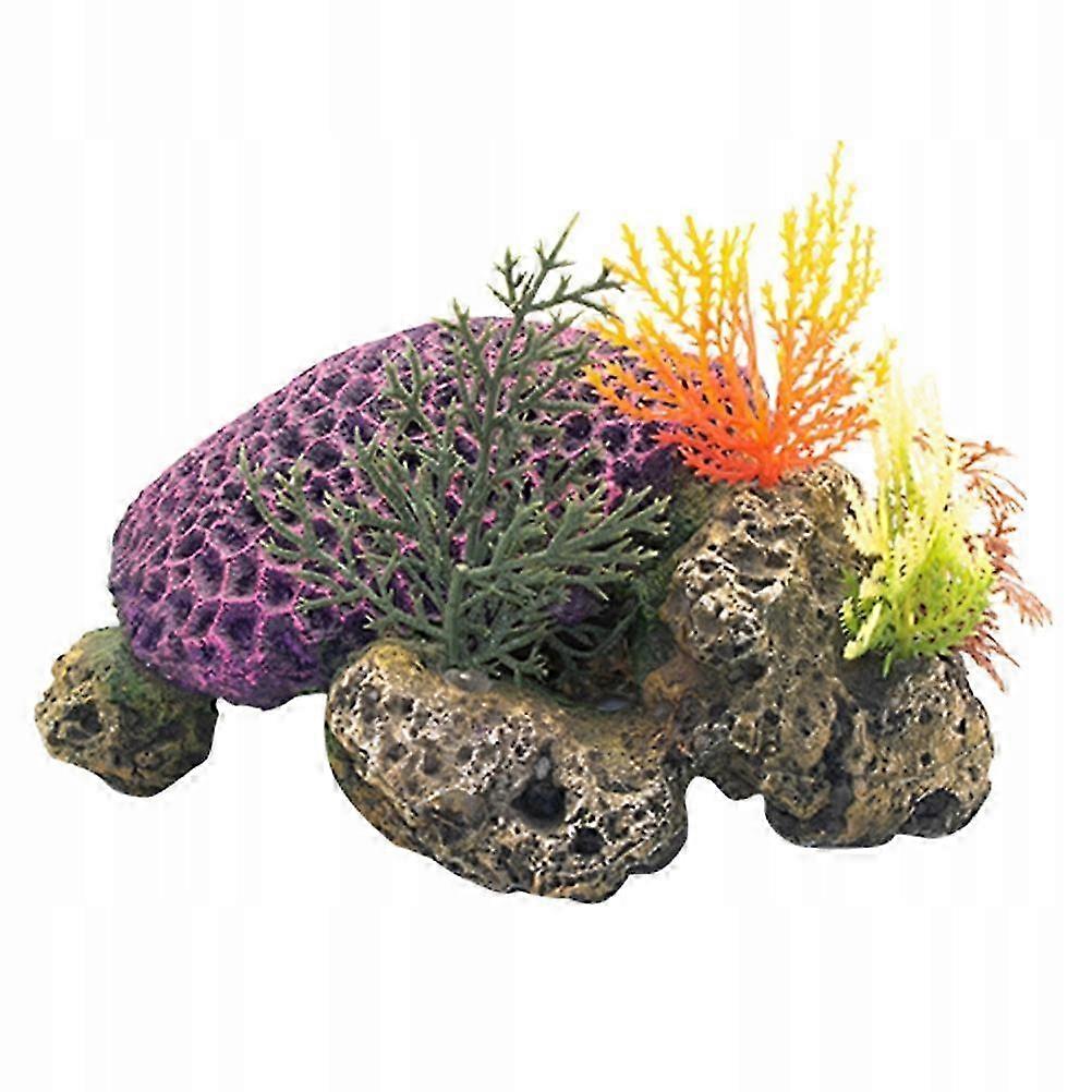 Small Plants Turtles Decor Aquarium Supply
