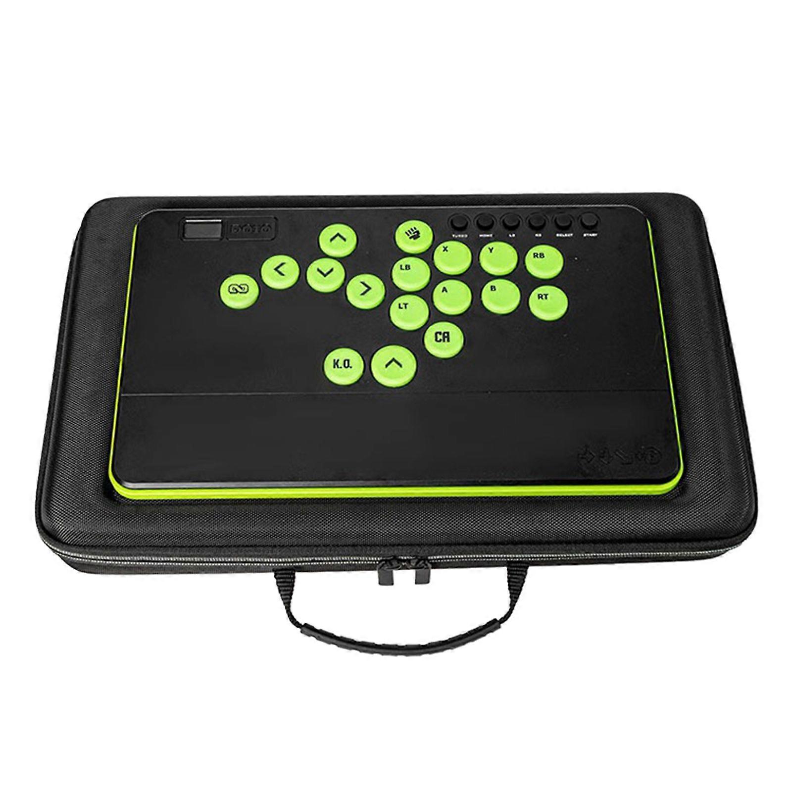 EVA Hard Carrying Case Black Storage Bag Soft Lining for ROG DOIO HITBOX A4 Mechanical Wireless Keyboards Multicolor