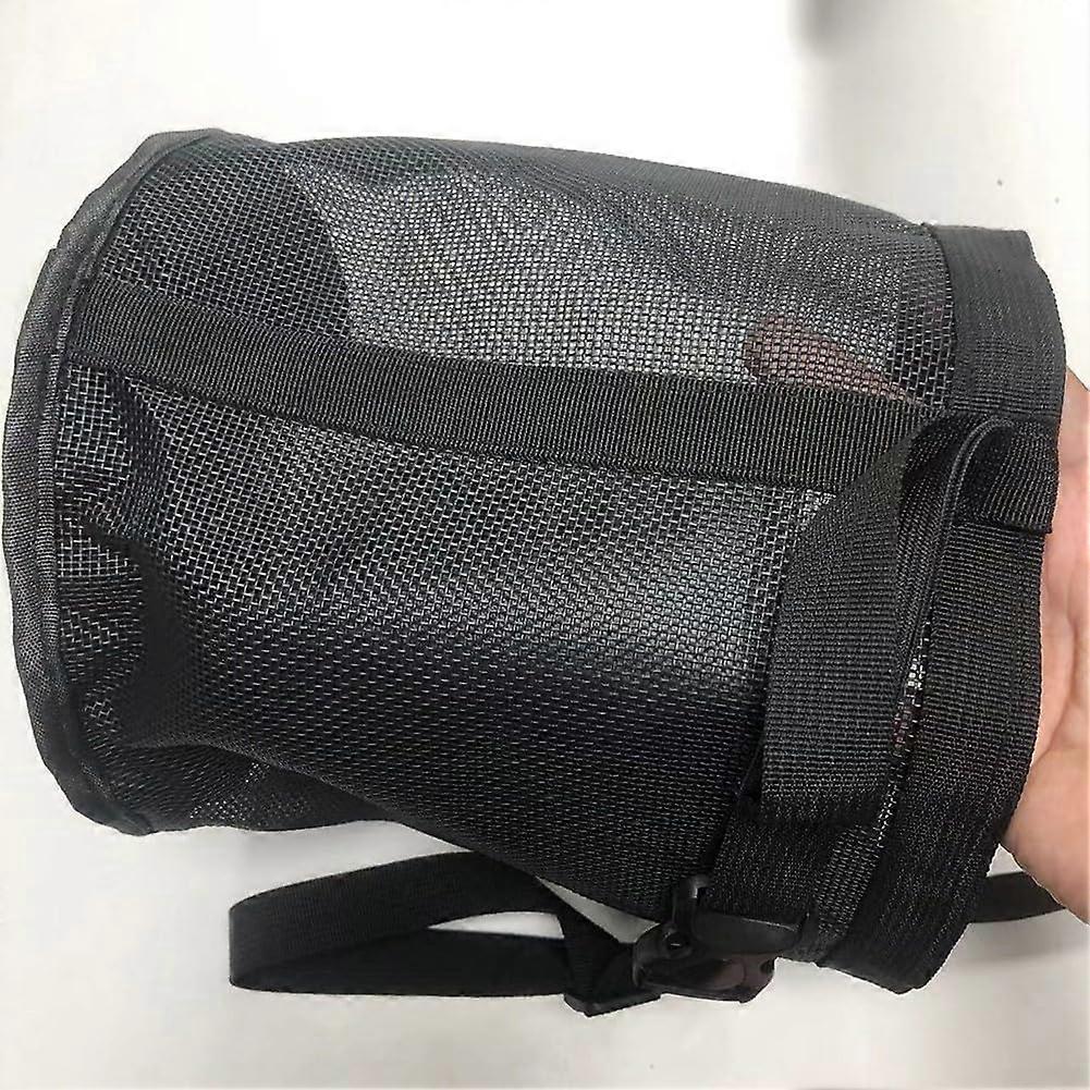 Nylon Horse Feed Bag with Waterproof Bottom for Controlled Feeding, Lightweight (S)