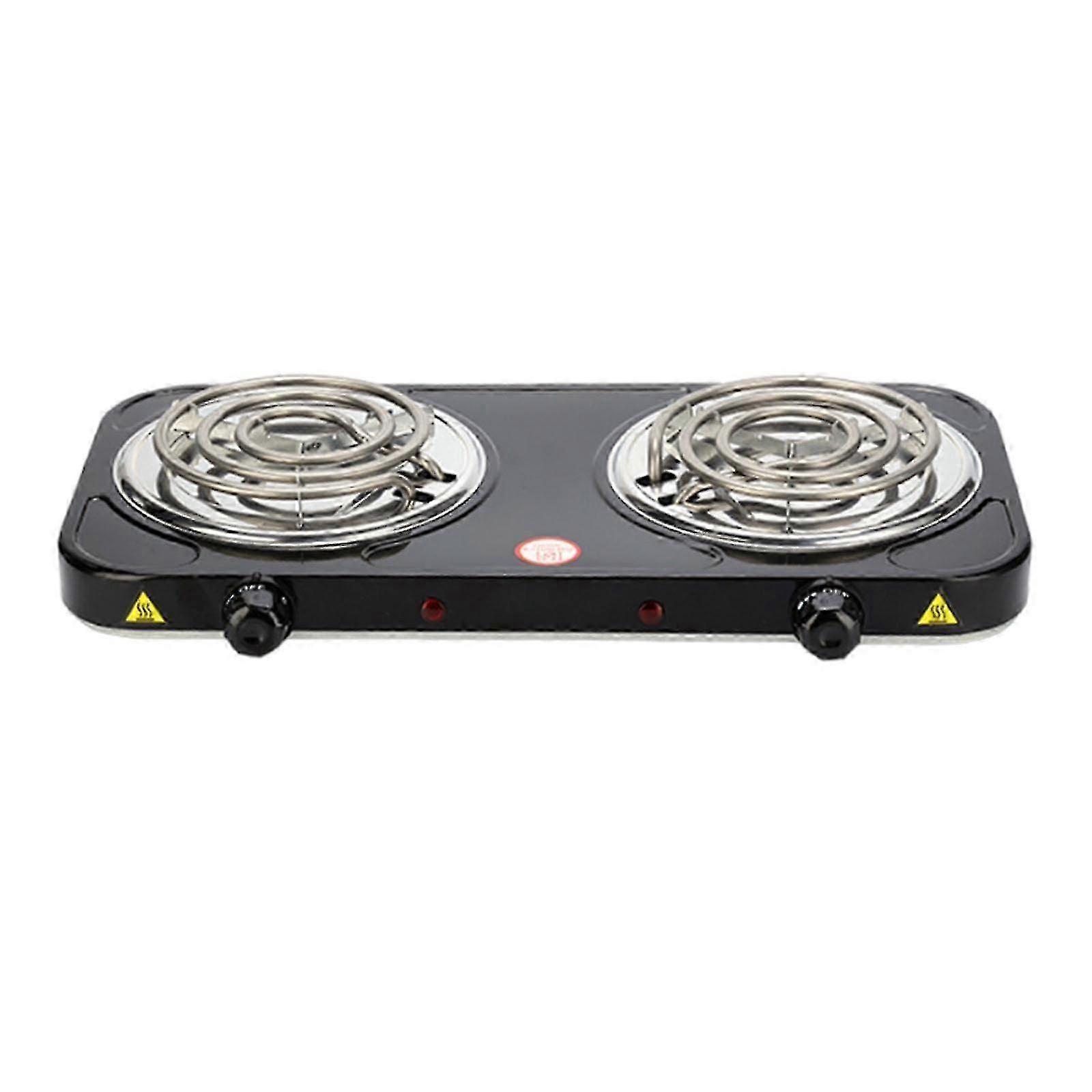 Coil Burner Electric Hotplate with Power Indicator and Easy-Clean Design