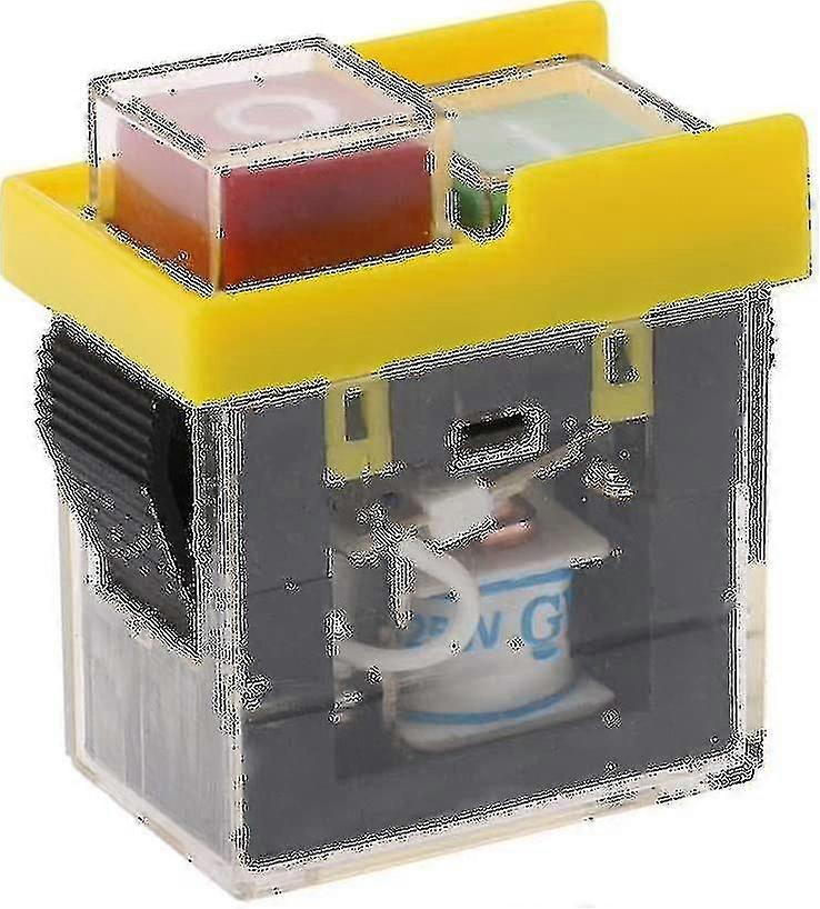 Kjd6 5e4 250v Waterproof Electromagnetic Switch Magnetic Start Button Power-off Protection Self-locking Switch Kjd20-hgbd