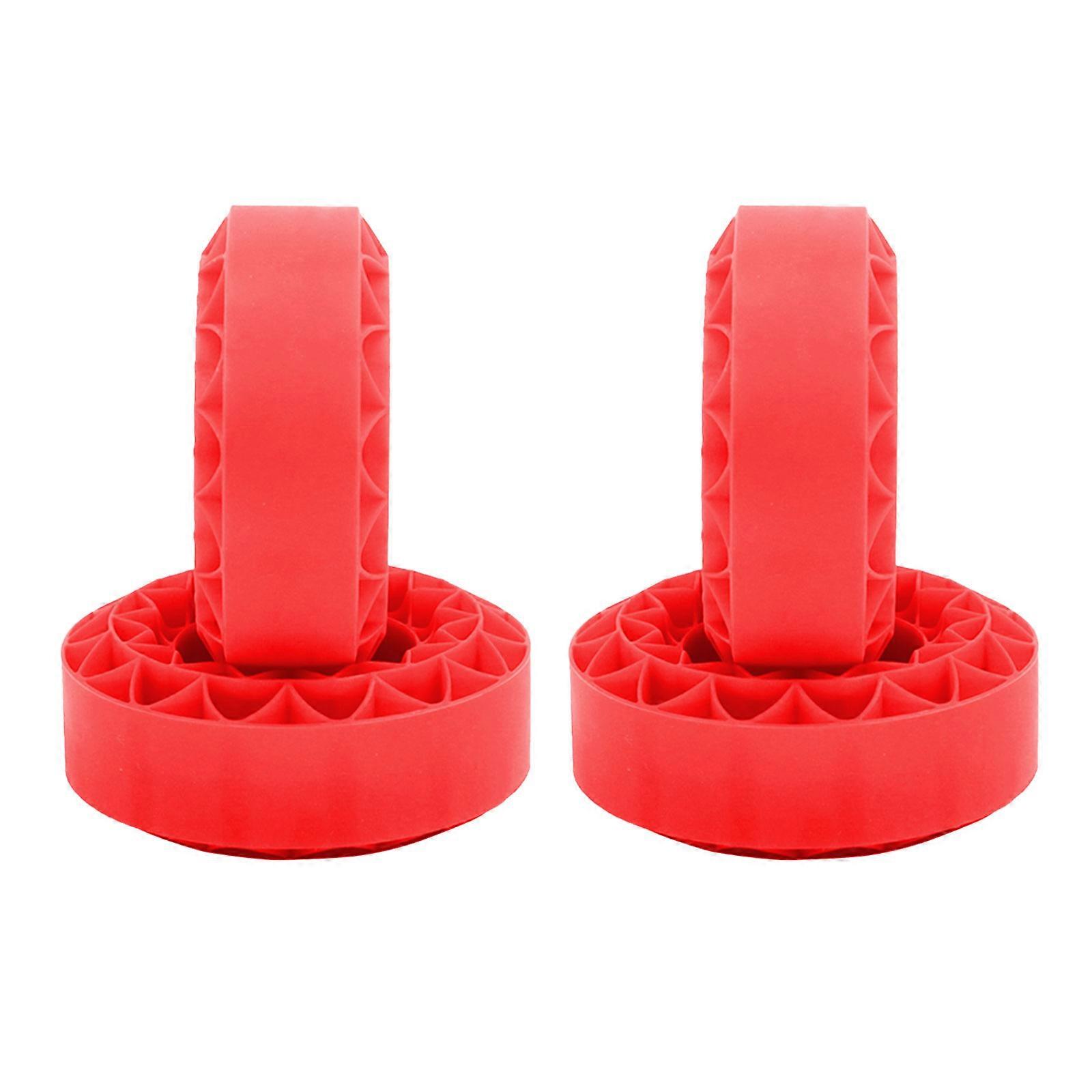 4PCS Tyre Liners Wheel Tire Insert for Crawler Car Toy Wheel Tires Soft Filler for Remote Control Car Modified Part  Red