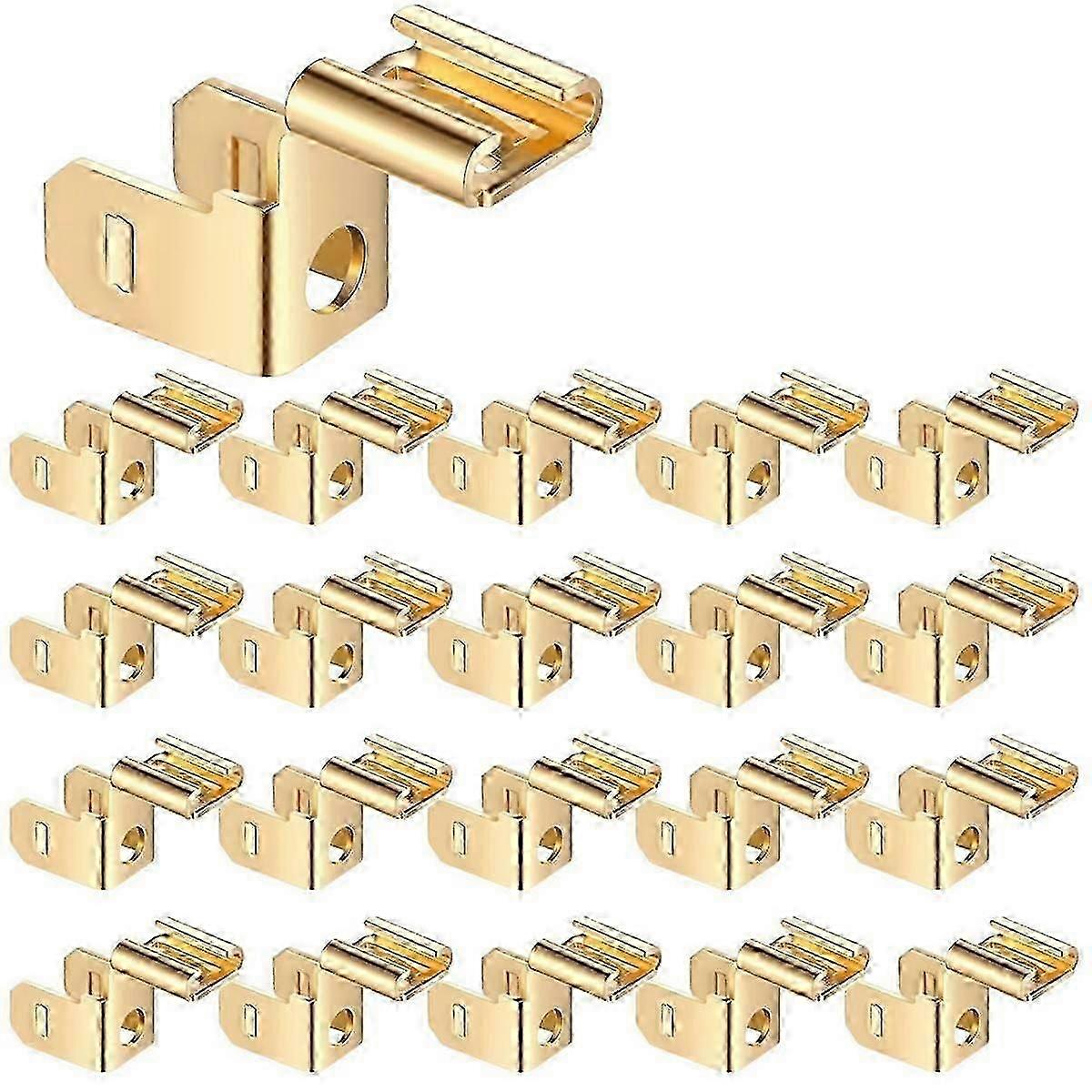 25 Pcs Piggyback Spade Connectors Chair Terminal Quick Disconnect Electrical 3 Way Adapter