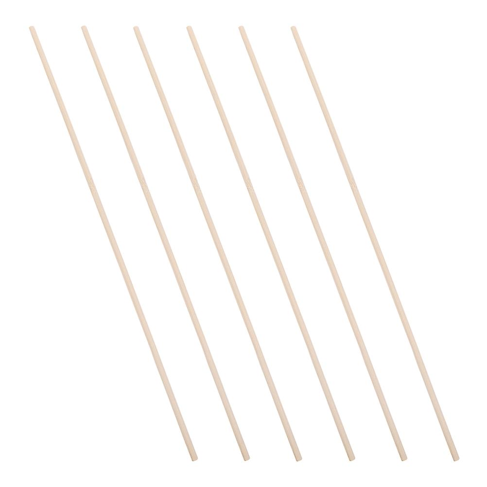 Sit Chair Bamboo Frame Replacement Parts for Canvas Support Sticks 6Pcs for Crafts