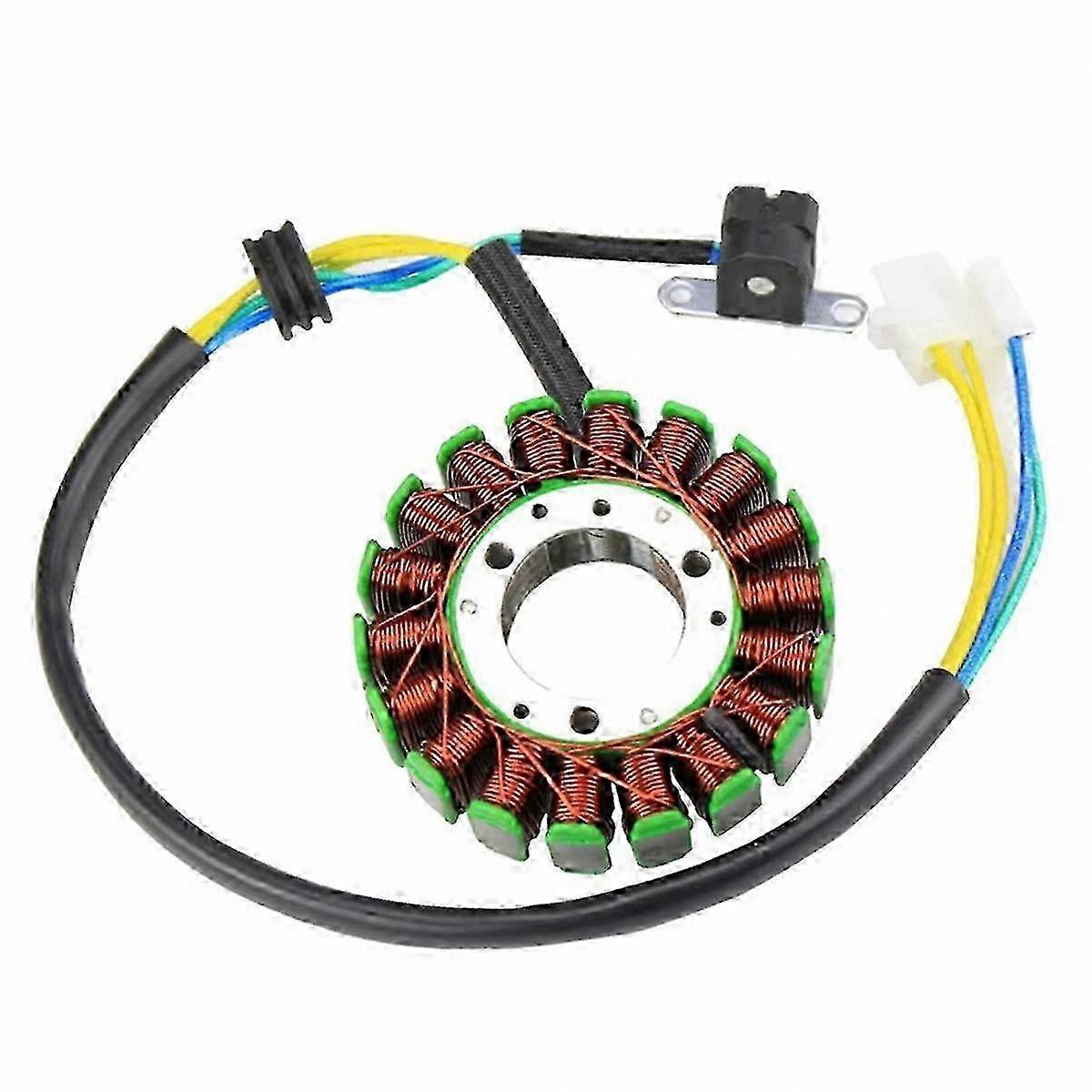 Quad ATV 250cc Generator Stator Coil with 18-Pole Magneto, 93mm Diameter Replacement Part for YP250 LH250 Models