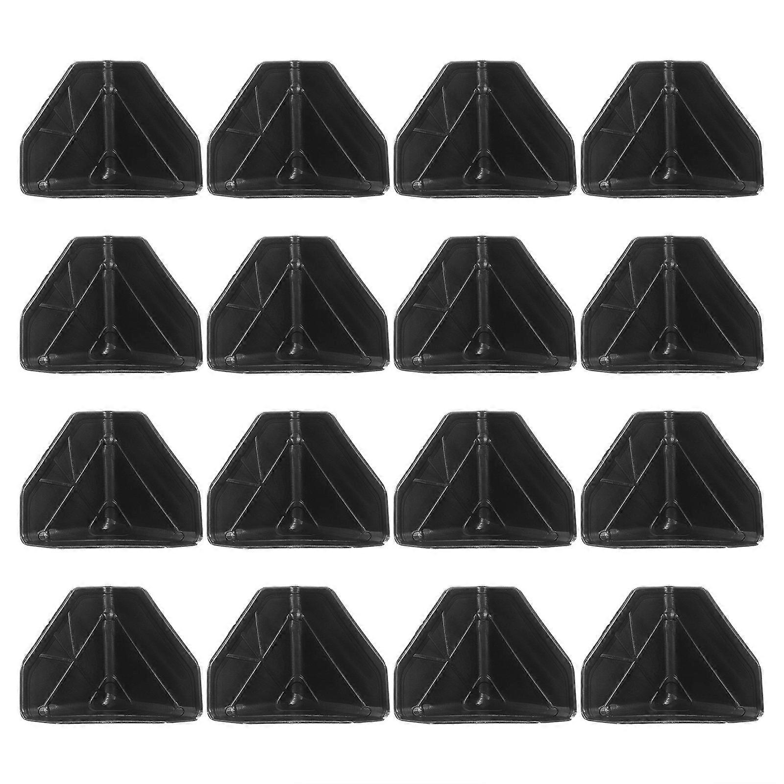 Guard Corner Protector Plastic Triangular Anti-Collision for Cartons 100Pcs