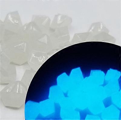 50PCS/Lot Luminous Pawn Chessman Game Pieces Irregular Stone For Token Board Games Accessories Multi Colors