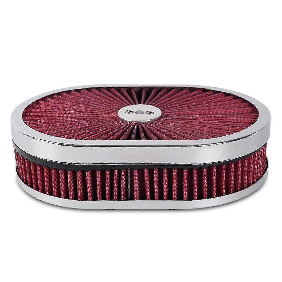 Oval 5-1/8Inch Car Air Cleaner Filter for Engine Efficiency