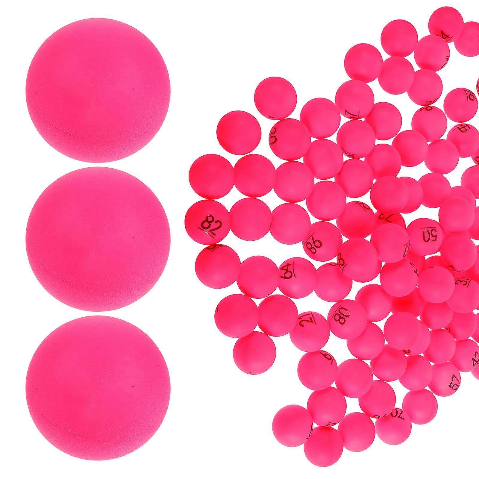 Raffle Balls Digital Plastic 100Pcs for Party Entertainment