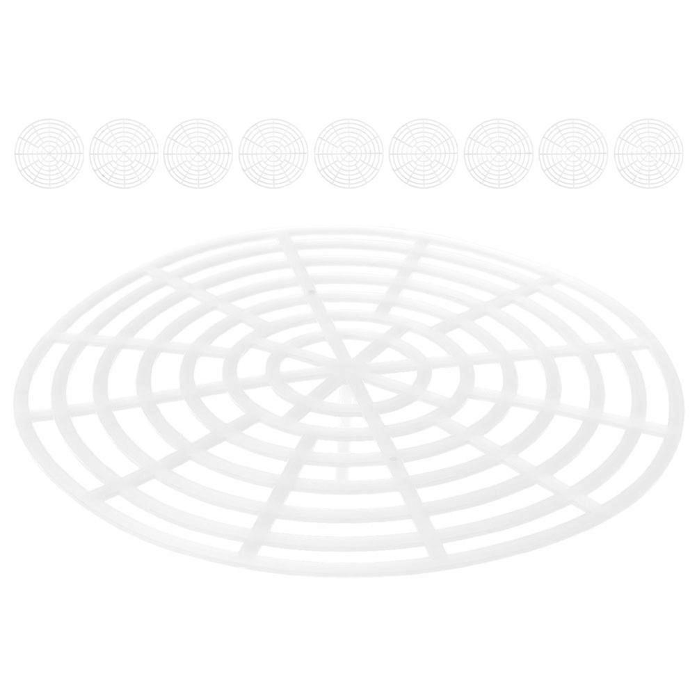 Plastic Pickling Weight for Jar Fermenting Press 10Pcs Mesh Plates for Pickle Jar