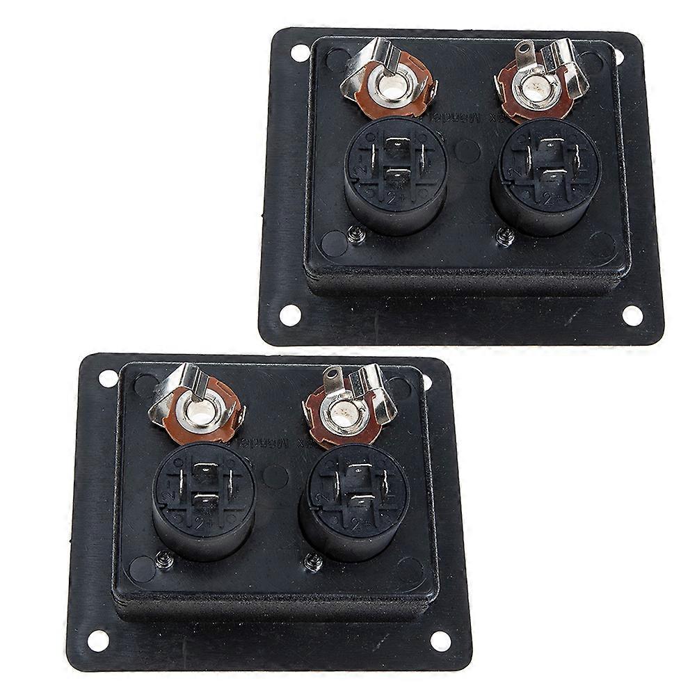 Home Use Speaker Terminal Block for 2Pcs Square Binding Post Connector