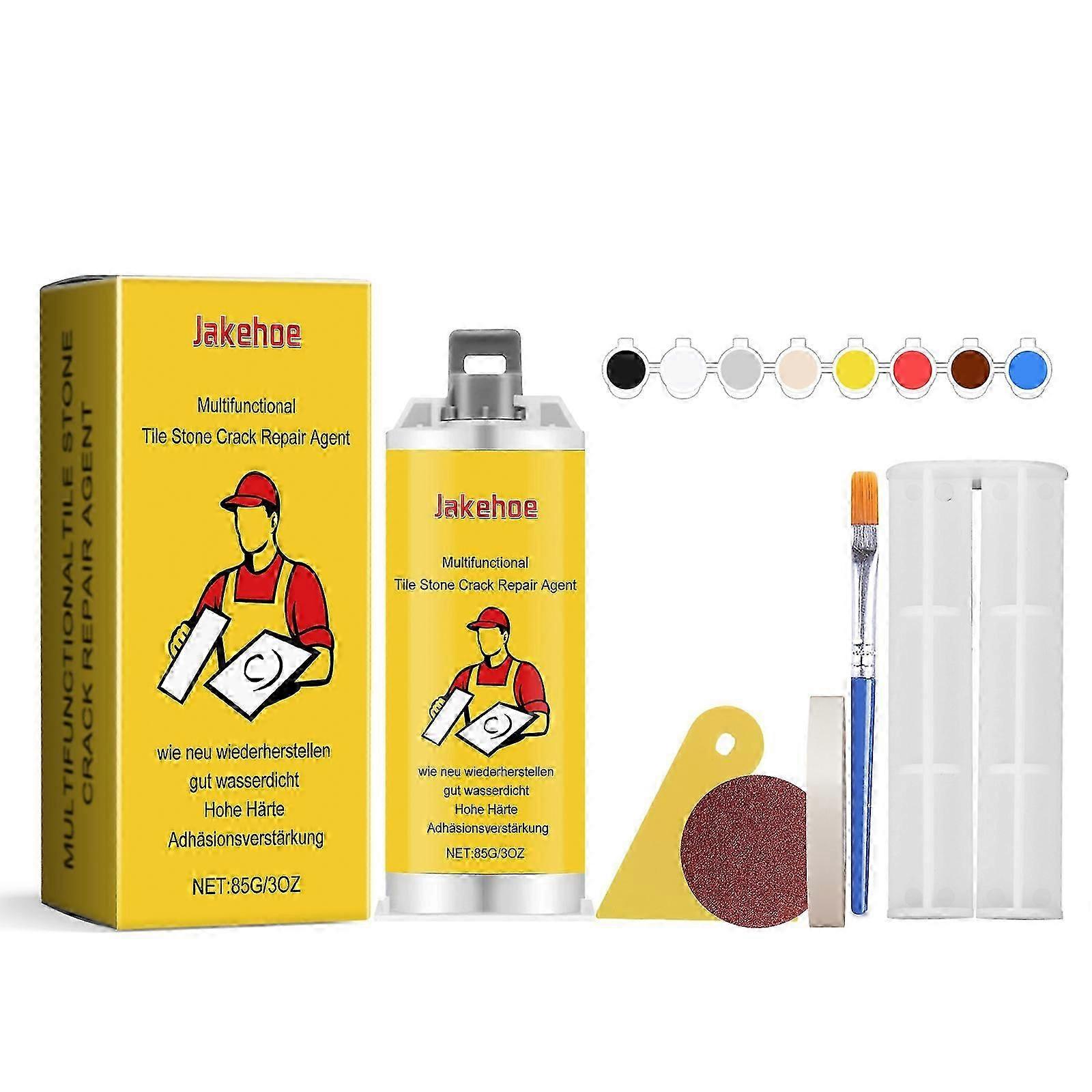 Tile Crack Repair Glue - Strong, Easy, Durable Epoxy for Ceramic & Marble