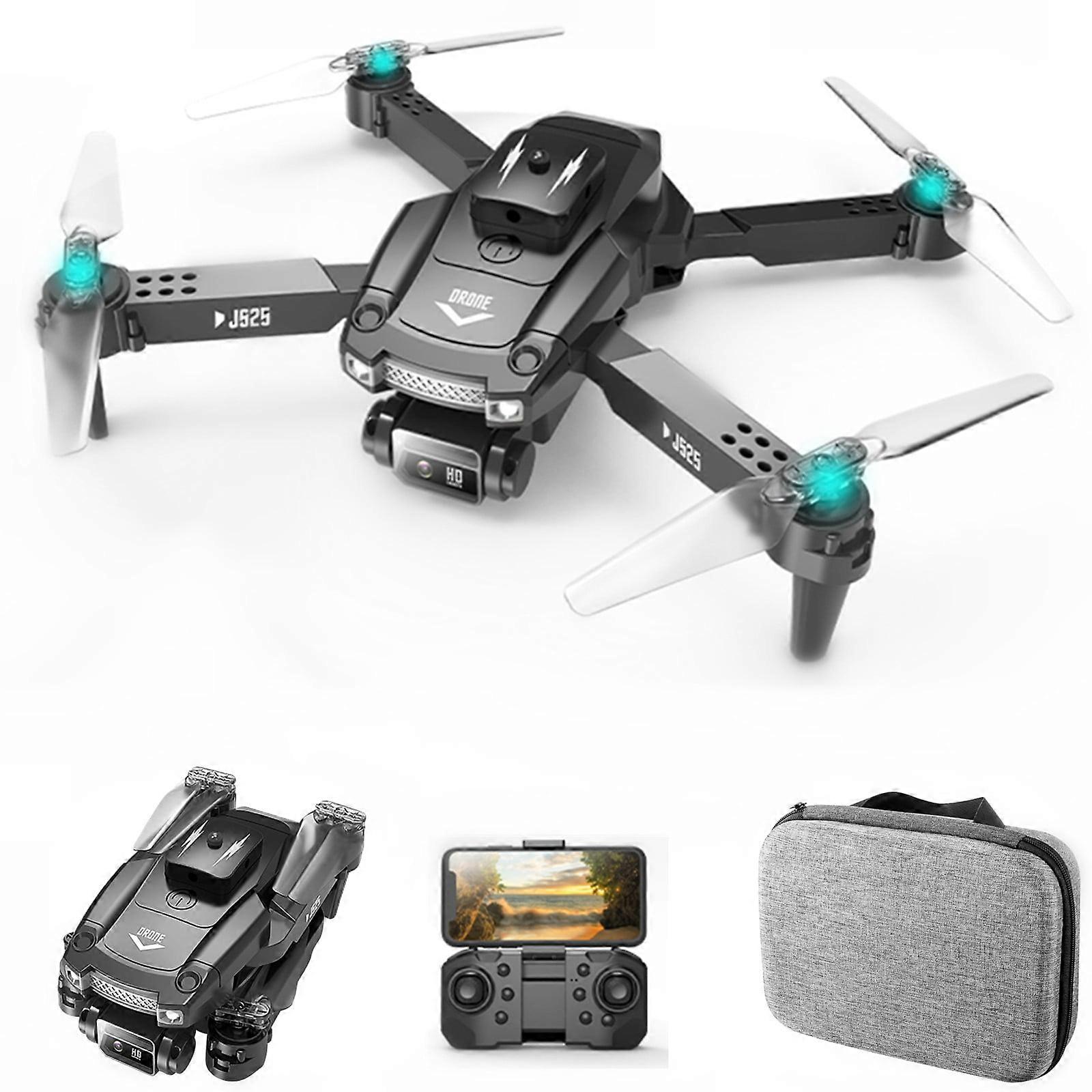 Kiplyki Foldable FPV Drone w/ Dual 1080P WiFi Camera, Optic-flow, Gesture Control, Gravity Sensor - Compatible with RC Quadcopter