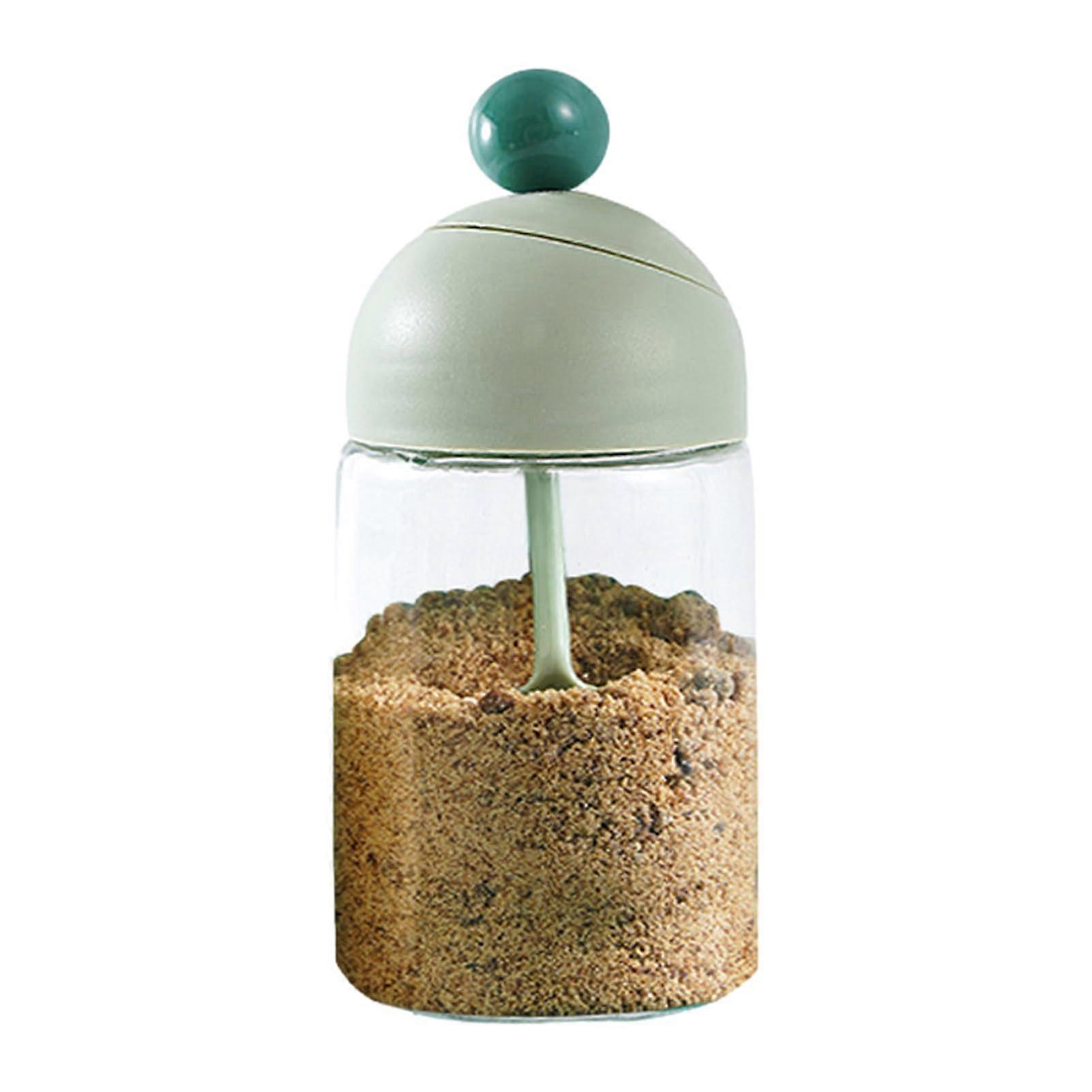 Glass Salt and Pepper Shakers Set with Dustproof EasyAccess Lids for Kitchen and Restaurant