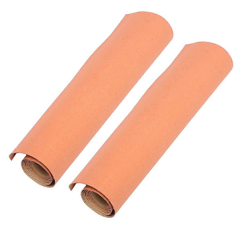 Orange Bonded Liner Sheets for DIY Handbag Stiffener 2Pcs