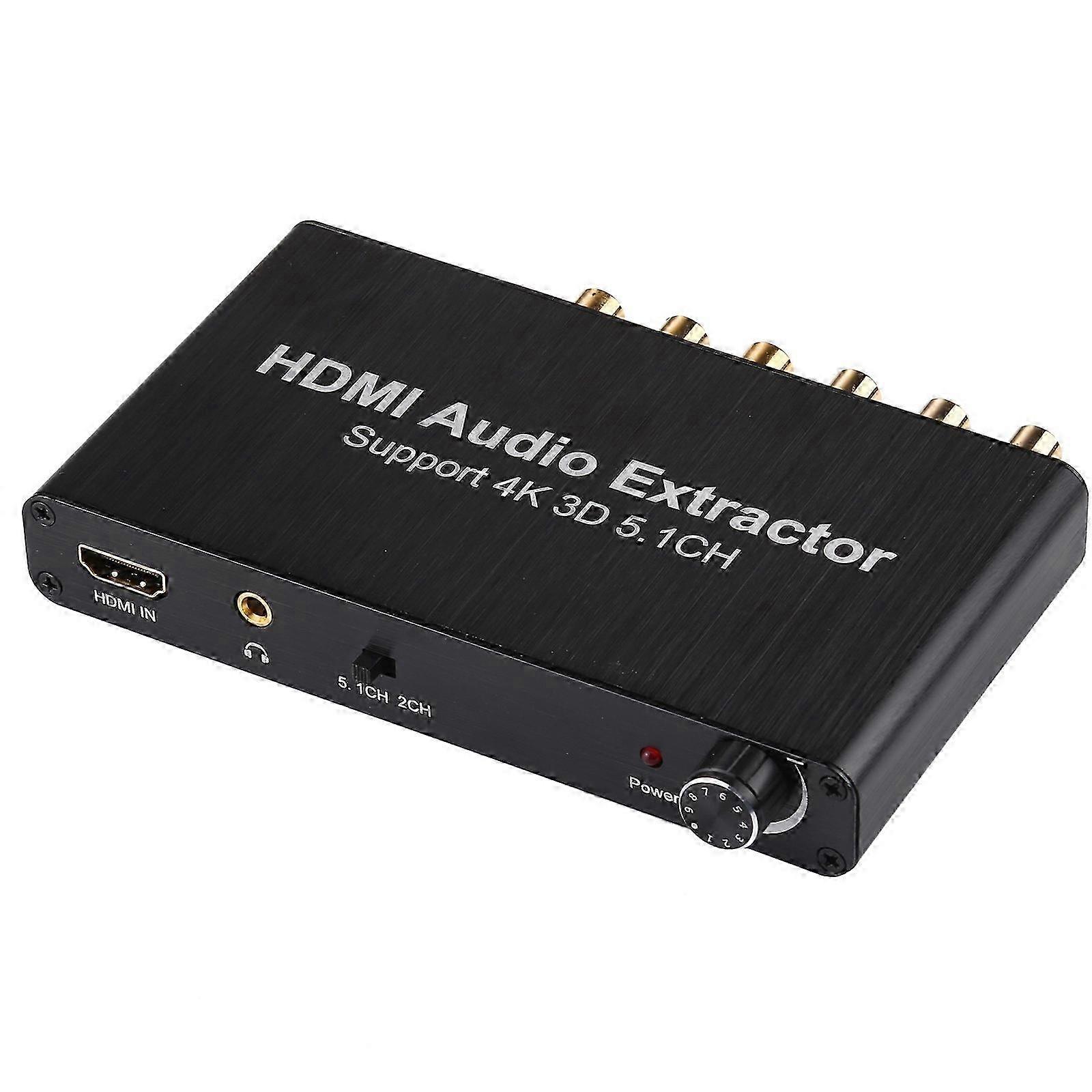 25-26 4K 3D HDMI 5.1CH Audio Decoder Extractor