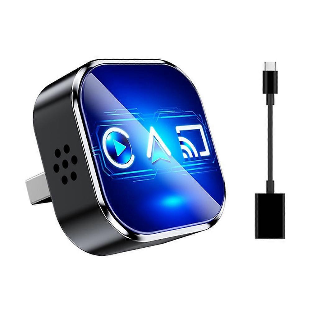 Upgrade 3in1 Wireless Carplay MirrorLinK Carplay Android Auto USB Dongle Adapter Plug and Play CarPlay Wireless