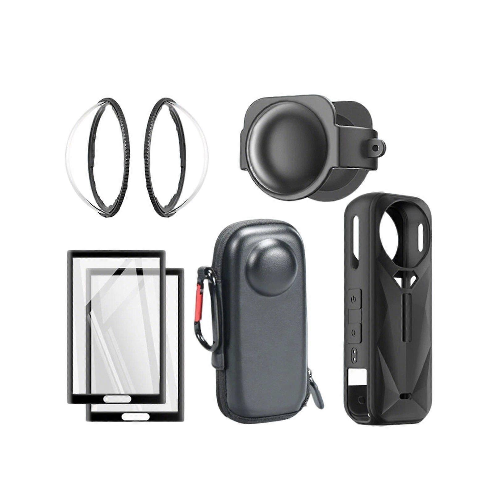 Camera Protection Accessories for Insta 360 X5 with Convenient Carry CaseAAOaP