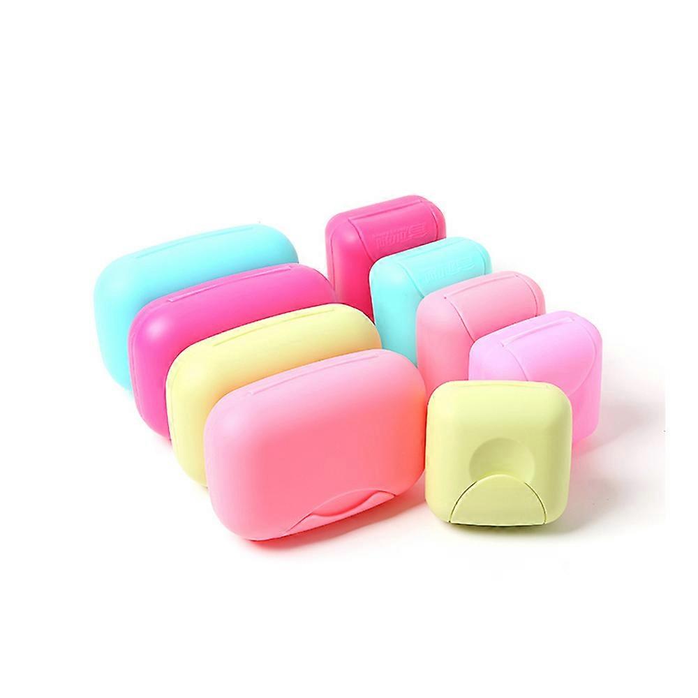 20pcs Portable Soap Box Travel Soap Case Container for Bathroom Kitchen