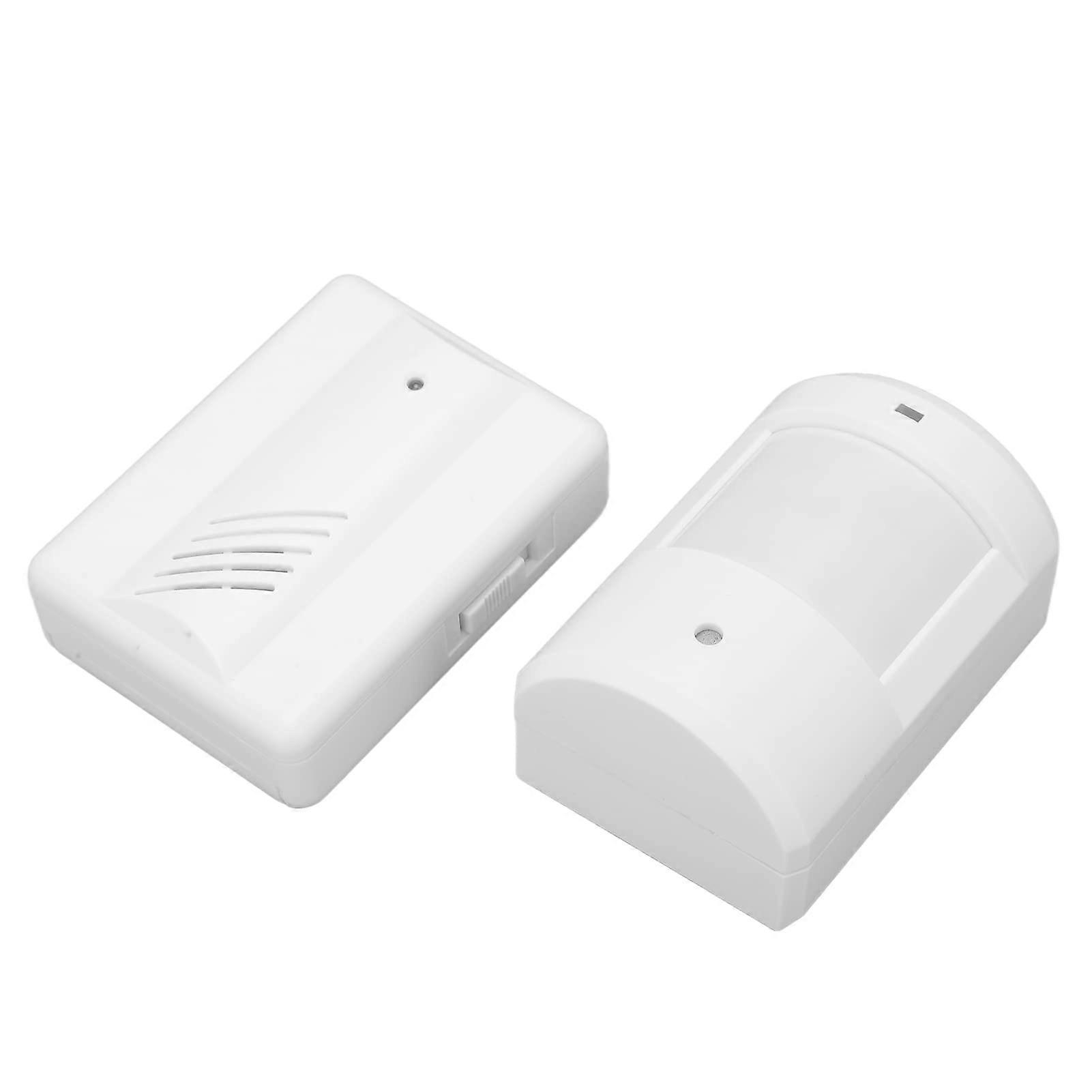 Wireless Driveway Alarm with Motion Sensor, Weatherproof Home Security and Visitor Alert Chime