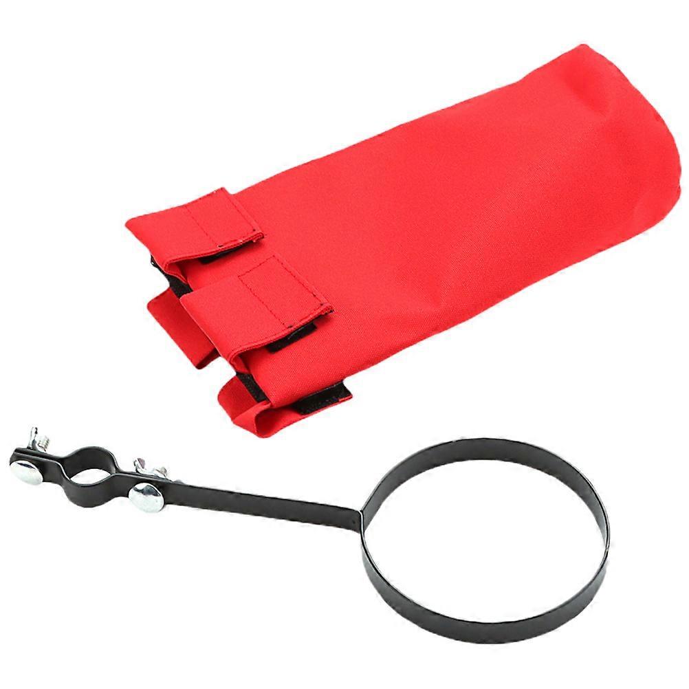 Practical Drumstick Holder Bag for Storage Use with 5Pcs Drumsticks