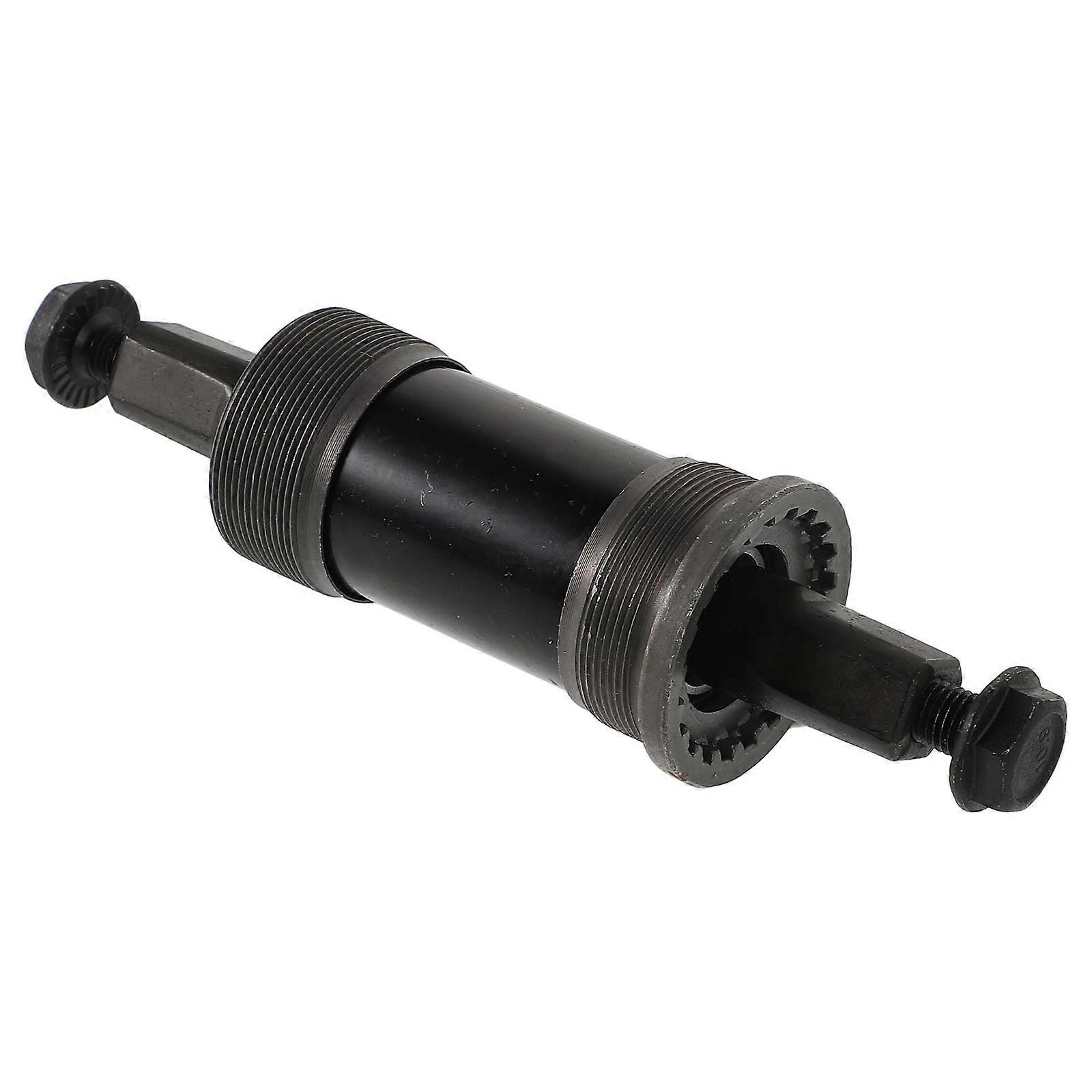 Bicycle Bottom Bracket Square Taper Housing for Assembly 1Set Black