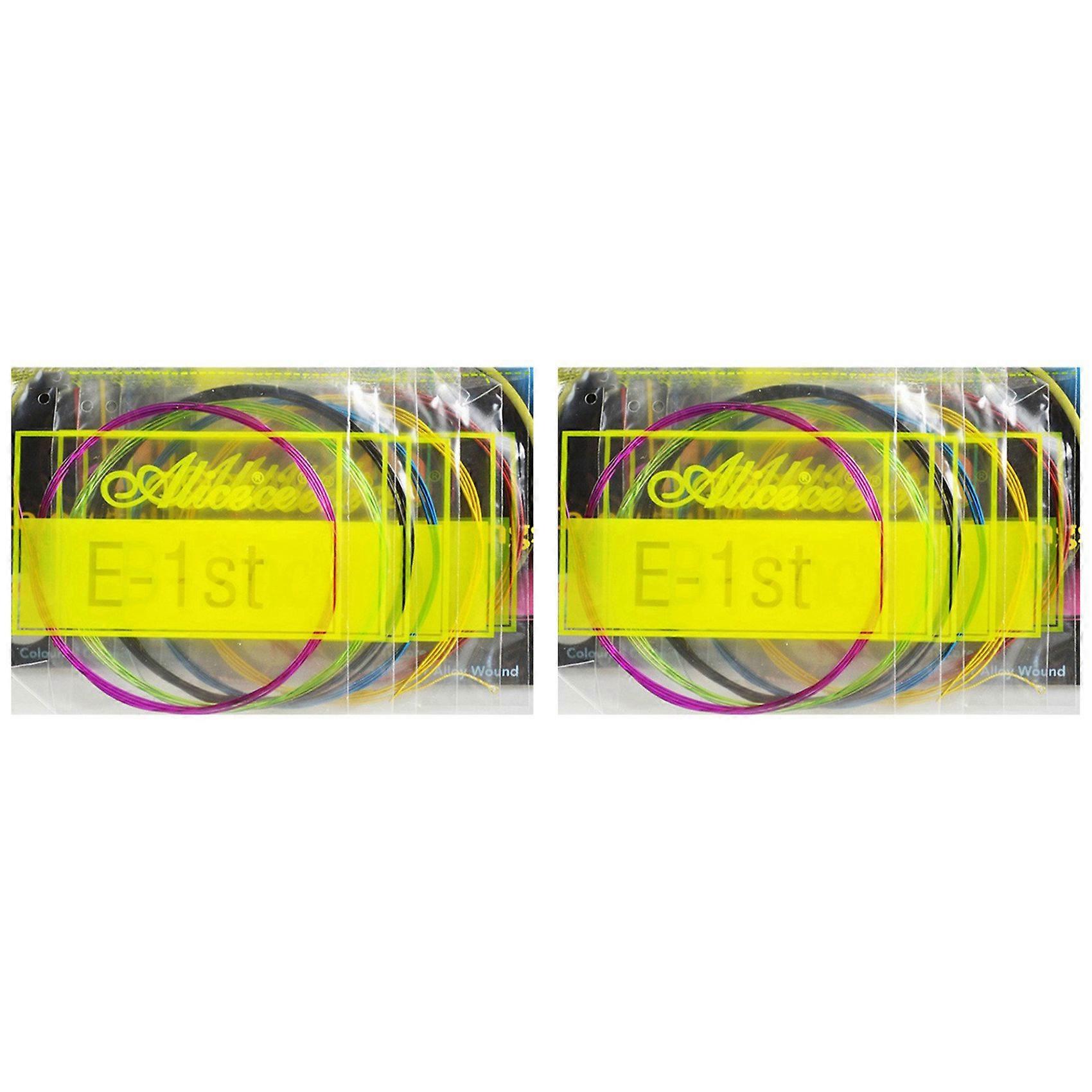 12X Alice A107C Classic Guitar Strings Colourful Nylon Strings for Classical Guitar Strings