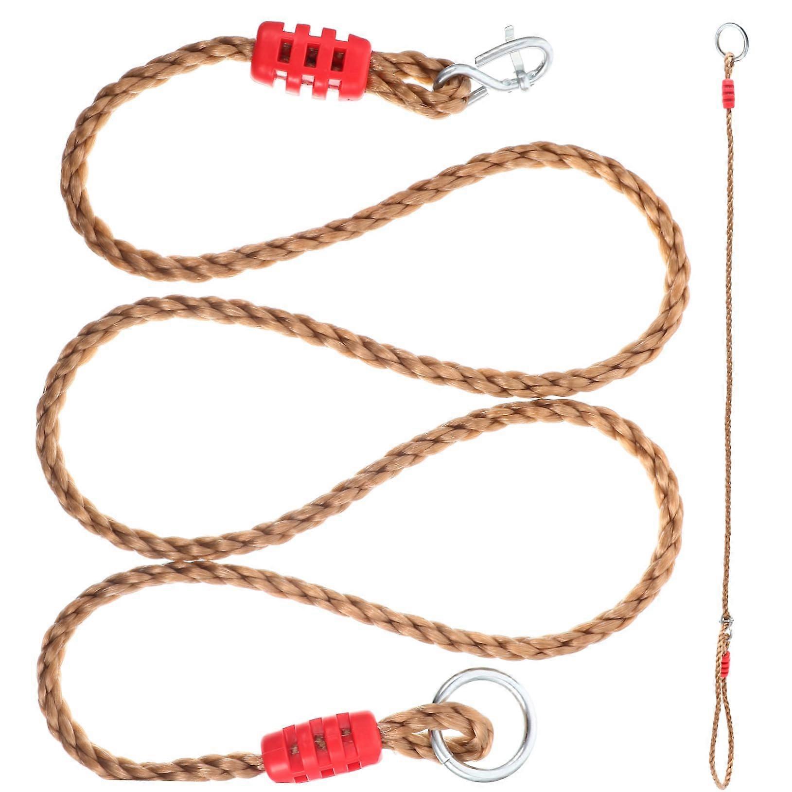 Tree Swing Straps Adjustable Nylon Ropes 200kg Load Capacity for Hammock and Outdoor Use