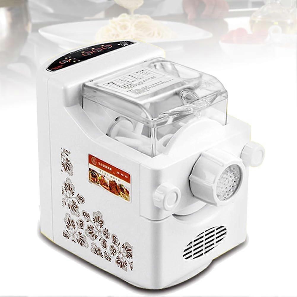 Electric Pasta Maker with Automatic Dough Kneading for Noodles, Dumpling and Wonton Wrappers (B)