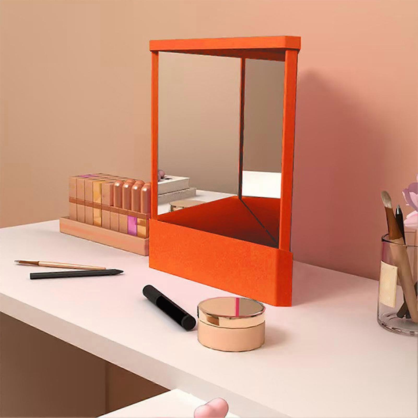True Mirror Non Reversing Makeup Mirror with TruetoLife Reflection for Dressing Table