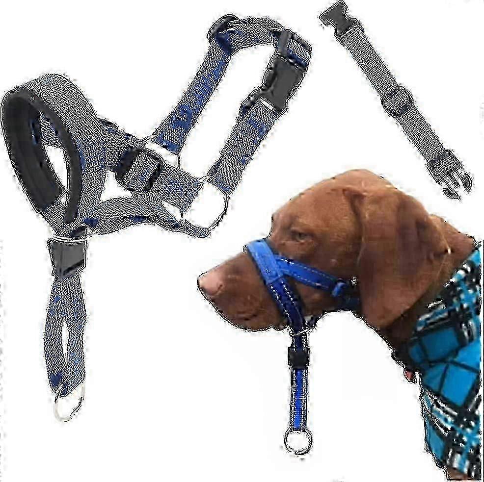 2025 Reflective and adjustable dog walking halter