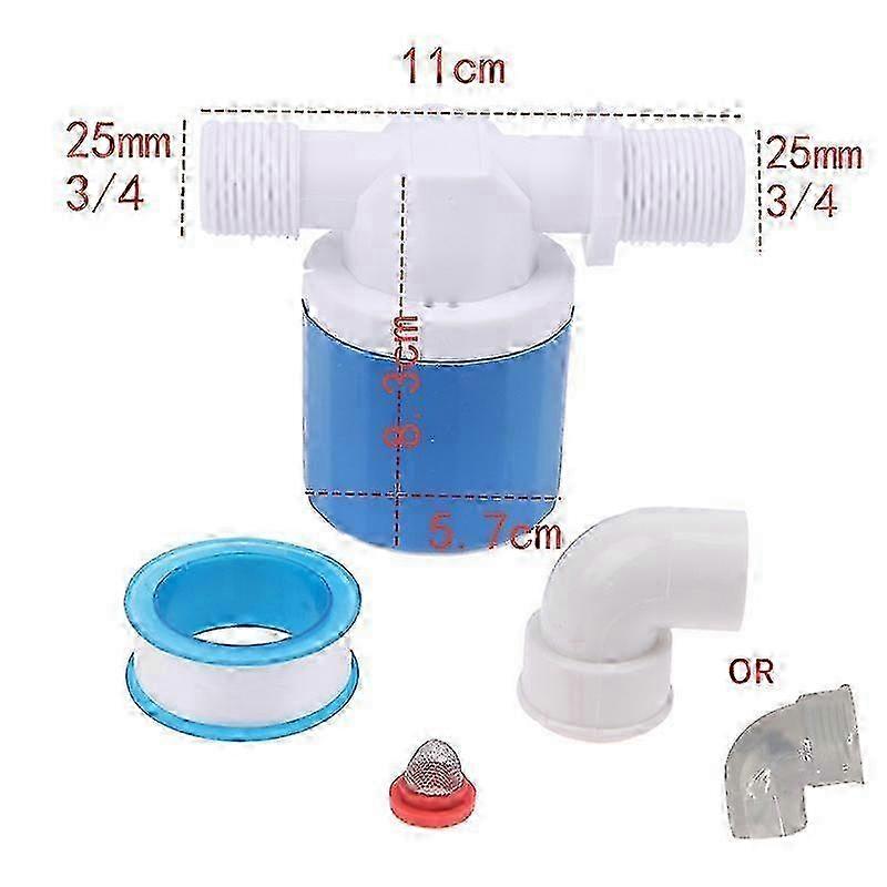 2025 1/2" 3/4" Automatic Water Level Control Valve Float Ball Valve Tank Tower Pool Float Switch Water Inlet Valve Automatic Stop