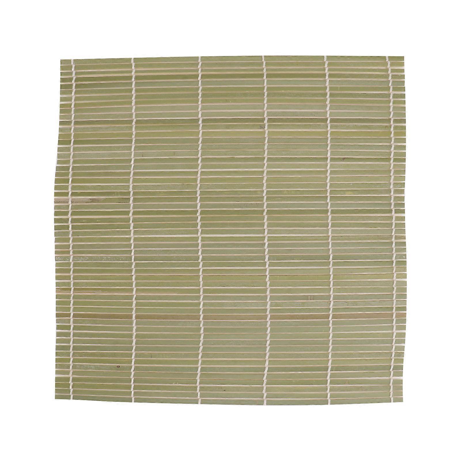 Olive Green Bamboo Sushi Making Roller Mat for Sushi Making 2Pcs