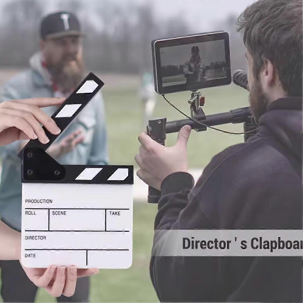 Kompakt storlek Clapperboard white ...