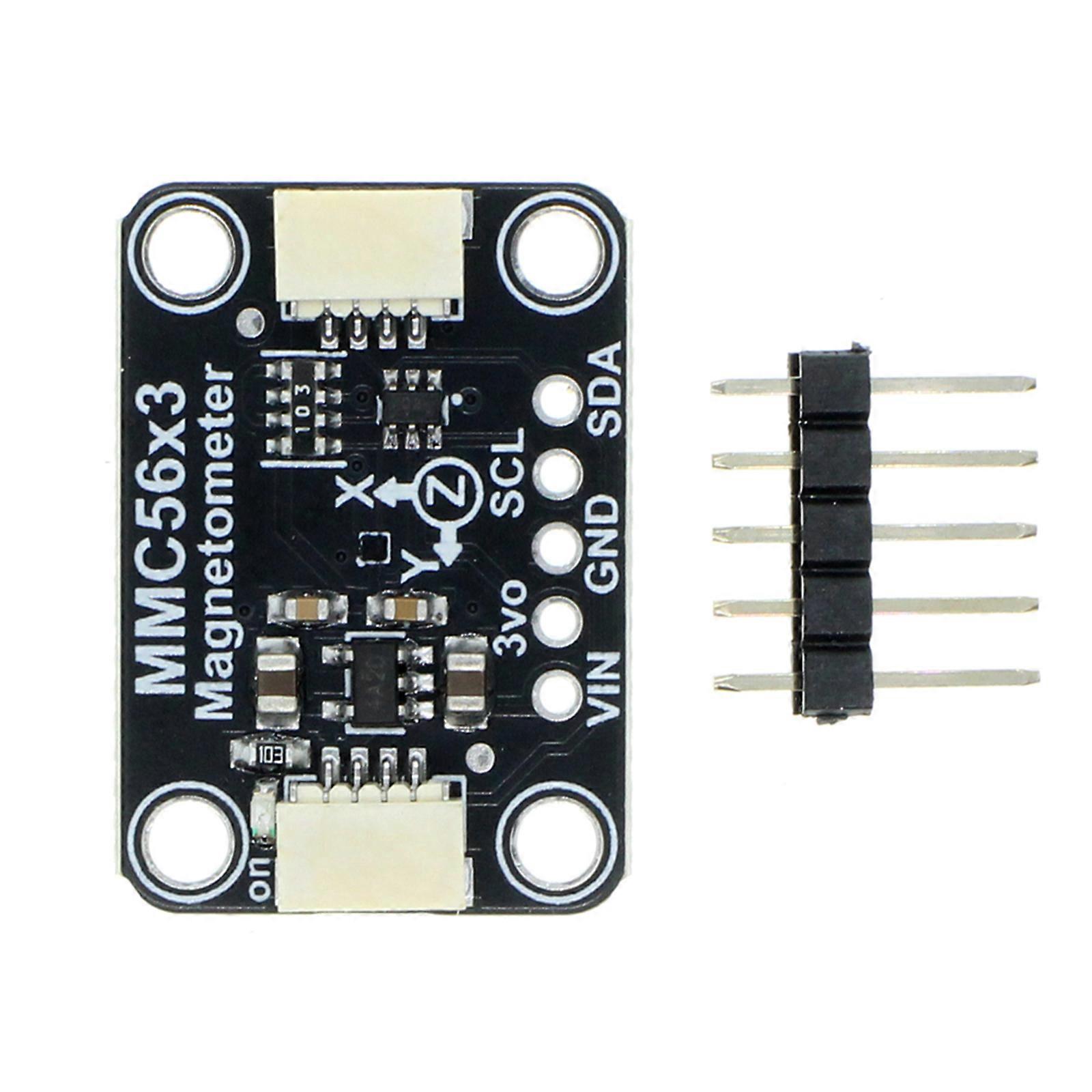 Magnetometer Sensory Low Noise 20Bit Resolution Output Automatic Demagnetization for Easy Integration Electronics Multicolor