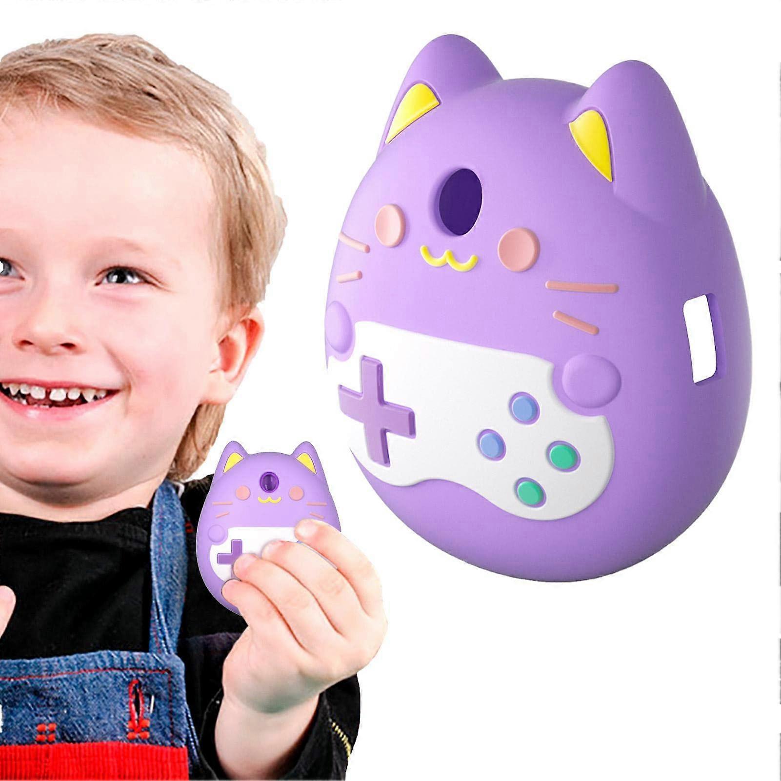 Silicone Case with Screen Protector, Shockproof 360° Full Coverage Sleeve for Tamagotchi Pix