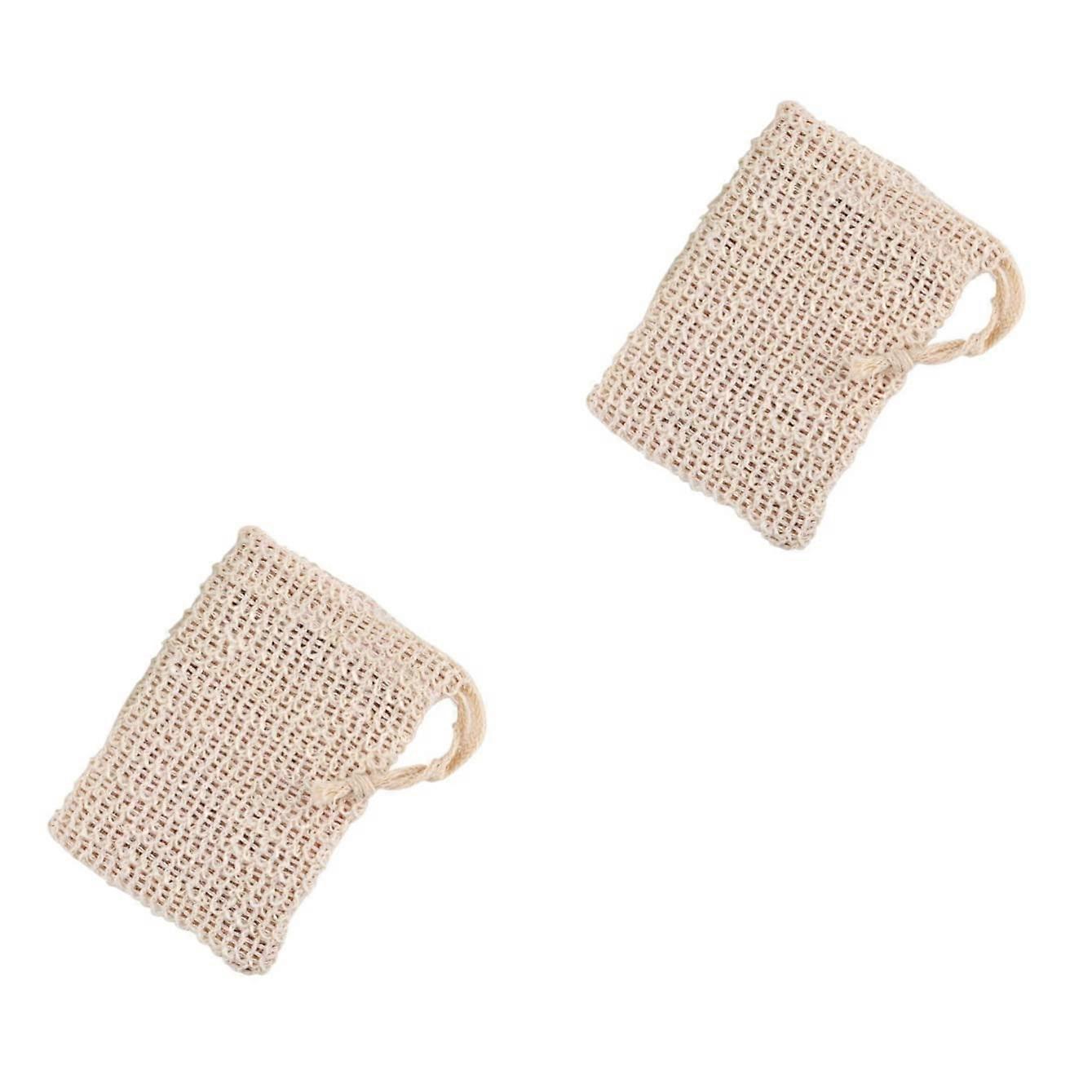 10pcs Soap Saver Bag with Drawstring for Rich Lather, Gentle Exfoliation and Quick Drying