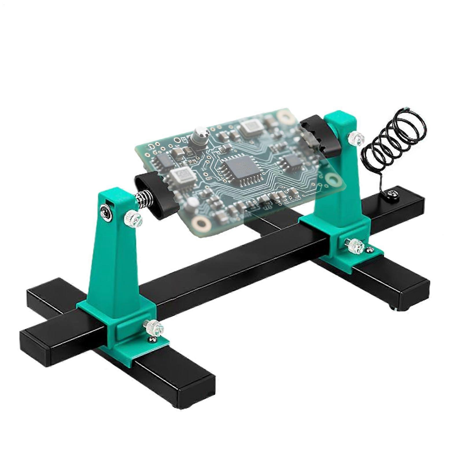 Adjustable 360° Rotating PCB Holder Clamp for Soldering and Electronics  Workbench