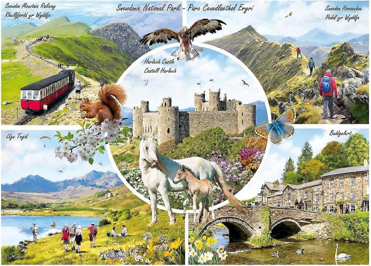 Gibsons Snowdonia Jigsaw Puzzle (1000 Pieces)