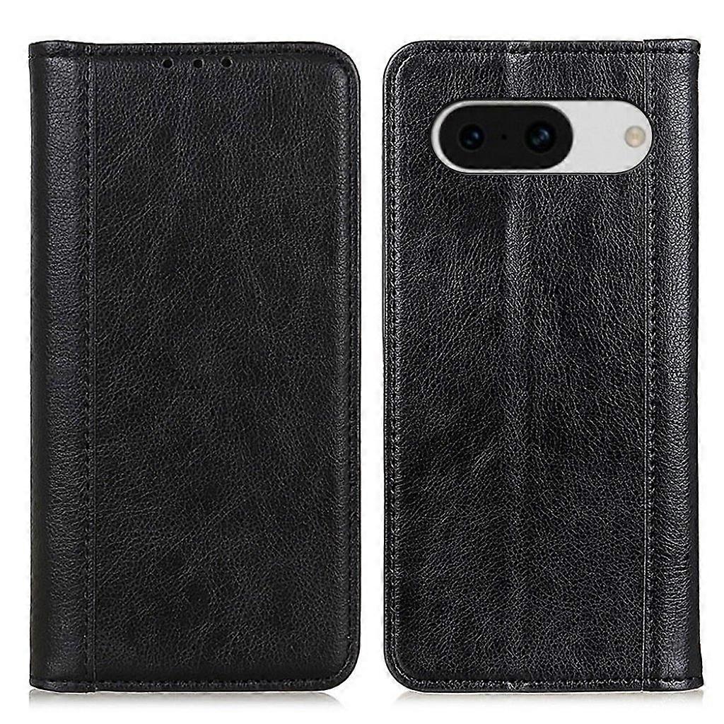 For Google Pixel 8a Case Litchi Texture Split Leather Phone Wallet Cover