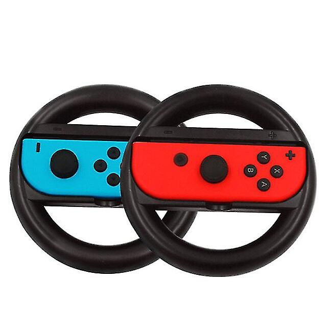 2st Joy-con Wheel för Nintendo Switch Racing Game Wheel Controller Ns Joy-con Grip Cart Holder